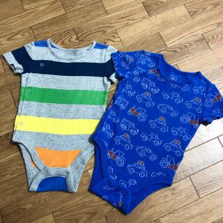 ベビーギャップ(babyGAP)の早い者勝ち！！ベビーギャップ お洒落 ボディスーツ 2枚セット(ロンパース)