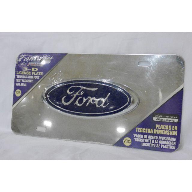 Ford(フォード)の【新品】PIROT【Ford】 3D LICENSE PLATE 自動車/バイクの自動車(車外アクセサリ)の商品写真