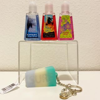 バスアンドボディーワークス(Bath & Body Works)のバス＆ボディーワークスジェル　＆　ホルダーセット(アルコールグッズ)