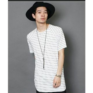 ザラ(ZARA)の新品未使用 アンリラクシング ロング丈Tシャツ(Tシャツ/カットソー(半袖/袖なし))