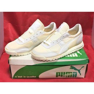 プーマ(PUMA)の★90s!希少レア!プーマ ルディ白 ナイロン デッド ビンテージ⑧★(スニーカー)