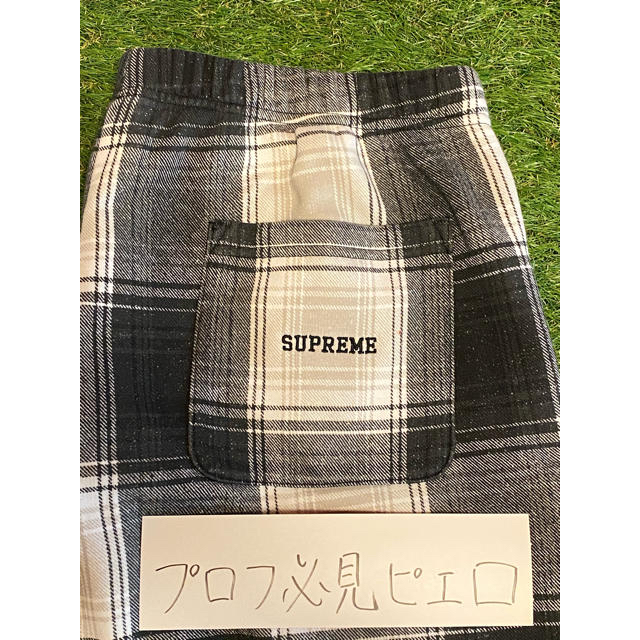Supreme×Nike Plaid Half Pants Shots