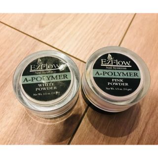 sukin様専用　EZflow A-polymer ホワイト,ピンク　セット(ネイル用品)