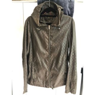 グッチ(Gucci)のGucci  blouson Vintage カーキ 44(ナイロンジャケット)