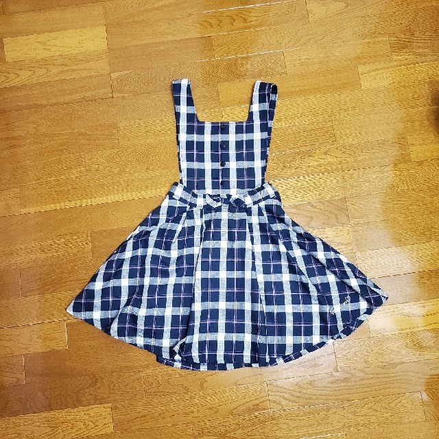 mezzo piano junior(メゾピアノジュニア)のメゾピアノジュニア　2wayスカート キッズ/ベビー/マタニティのキッズ服女の子用(90cm~)(スカート)の商品写真