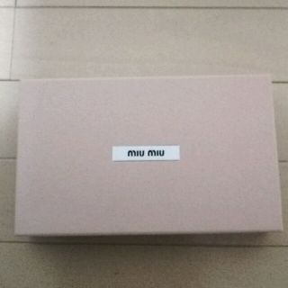 ミュウミュウ(miumiu)のmiumiu 長財布用空箱(その他)