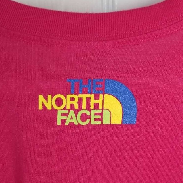 THE NORTH FACE(ザノースフェイス)の【美品】ノースフェイス カラフルロゴ Tシャツ 半袖 ショートスリーブ L メンズのトップス(Tシャツ/カットソー(半袖/袖なし))の商品写真