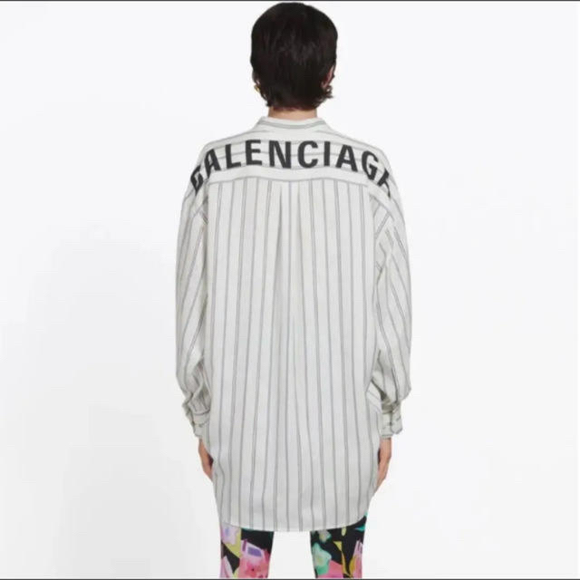 【ふるさと割】 Balenciaga - BALENCIAGA☆レア！シルクシャツ シャツ/ブラウス(長袖/七分)