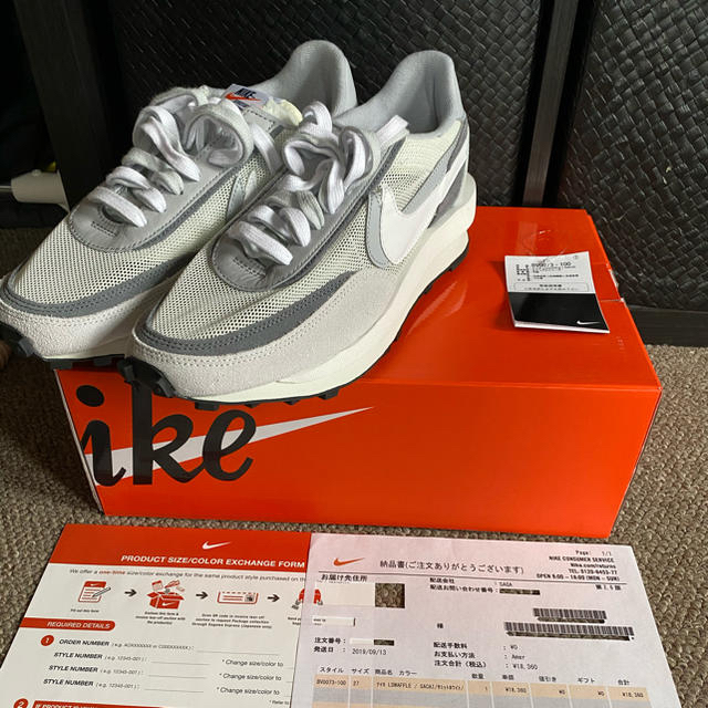 NIKE(ナイキ)のSacai LD Waffle Summit White メンズの靴/シューズ(スニーカー)の商品写真