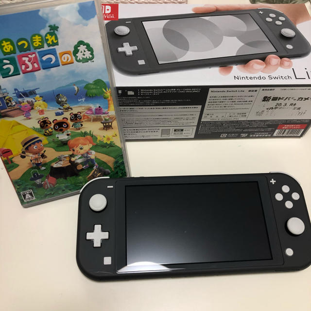 Nintendo Switch Lite あつまれどうぶつの森 エンタメ/ホビーのゲームソフト/ゲーム機本体(家庭用ゲーム機本体)の商品写真