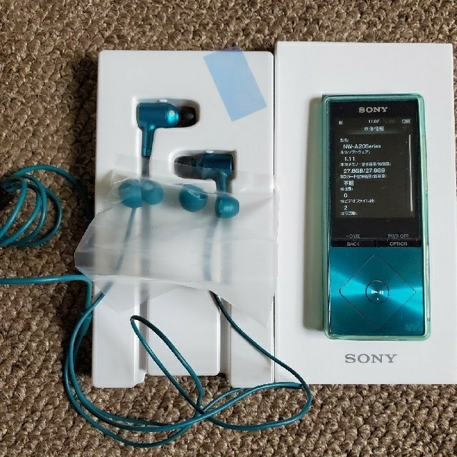 オーディオ機器SONY NW-A26HW/LM (32GB)+ WMC-NWH10