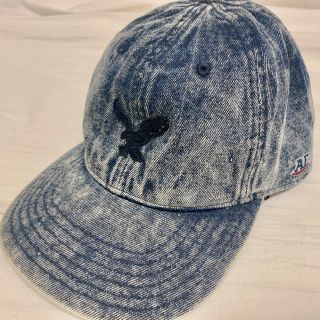 アメリカンイーグル(American Eagle)の【ほぼ新品🙇‍♂️ アメリカンイーグル デニムキャップ ユニセックス】(キャップ)