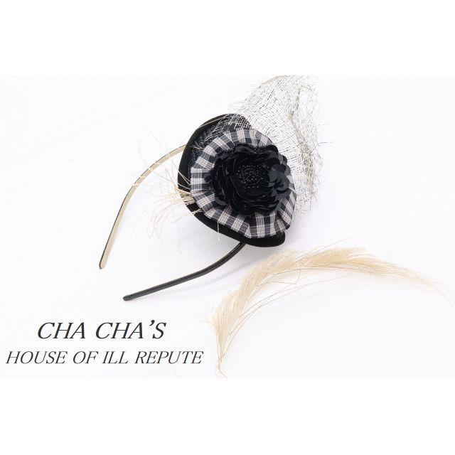 CHA CHA'S HOUSE OF ILL REPUTE(チャチャズハウスオブイルリピュート)のCHA CHA'S HOUSE OF ILL REPUTE カチューシャ レディースのヘアアクセサリー(カチューシャ)の商品写真