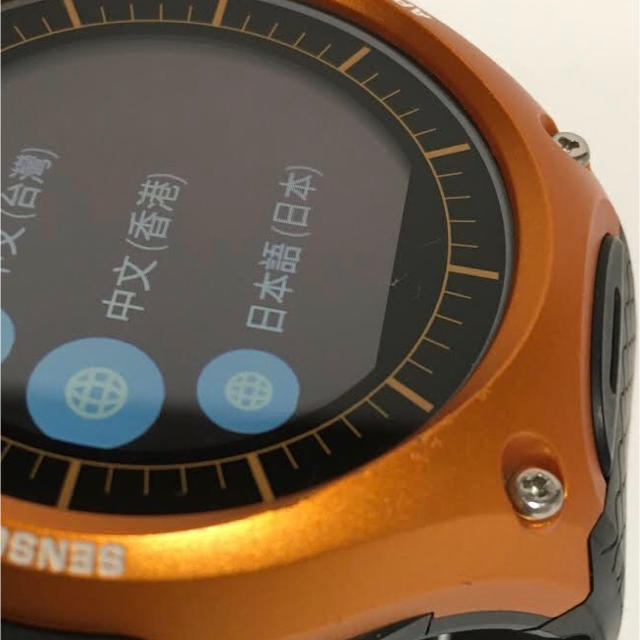 CASIO(カシオ)のカシオ CASIO 腕時計　スマートウォッチ　WSDーF10RG オレンジ メンズの時計(腕時計(デジタル))の商品写真