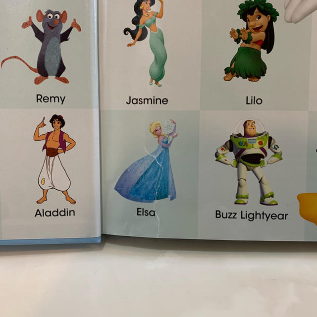 Disney - マイビッグブックオブワーズ ステッカーブック 最新版
