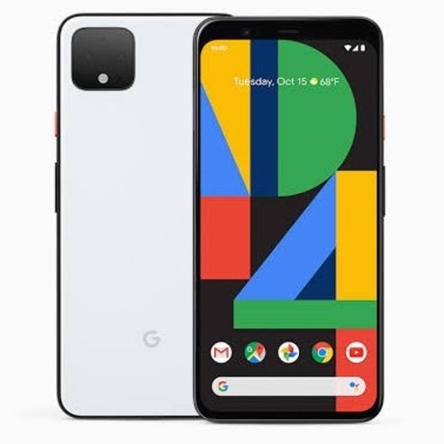 人気カラーの pixel4 新品 ホワイト Google SIMフリー 128GB スマートフォン本体