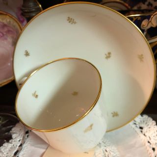 西洋陶磁器 最高峰ブランド Sevres セーブル 金彩 白磁 カップ