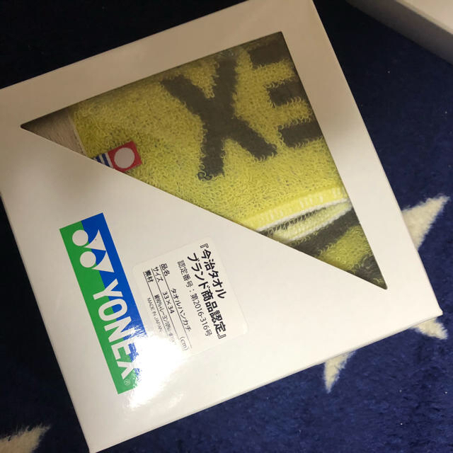 YONEX(ヨネックス)のヨネックス　今治タオル　ハンド スポーツ/アウトドアのテニス(ウェア)の商品写真