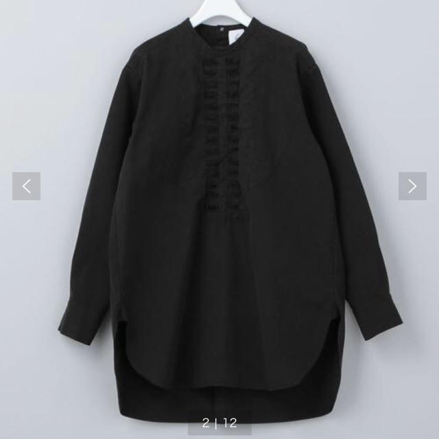 6 beauty&youth 6(ROKU)PIN TUCK SHIRT