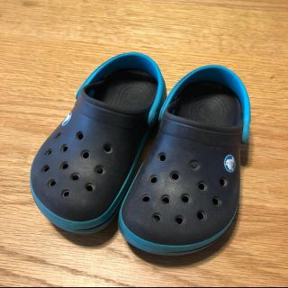 クロックス(crocs)のクロックス　サンダル　14㎝(サンダル)