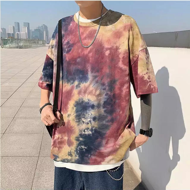 FEAR OF GOD - タイダイ Tシャツ メンズ ストリート Lの通販 by Riii