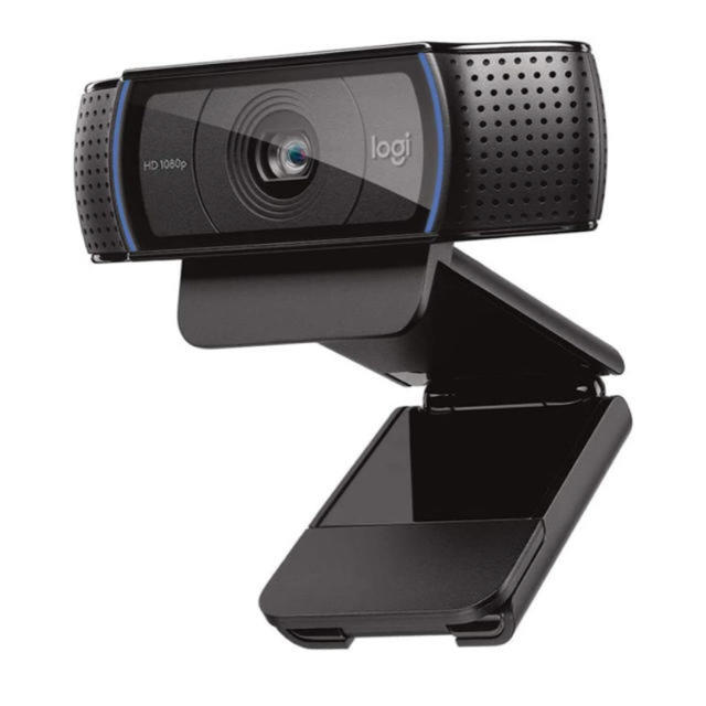 ロジクール　ウェブカメラ　C920n ブラック　1080p 黒色　ウェブカム