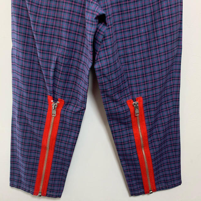 CHRISTIAN DADA(クリスチャンダダ)のKIDILL KL351-A RED CHECK PANTS メンズのパンツ(スラックス)の商品写真