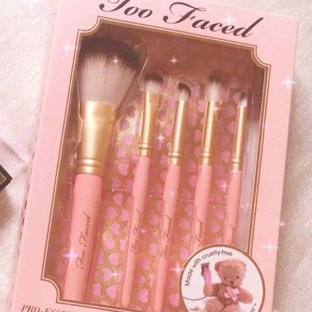 Too Faced テディベアブラシ メイクアップブラシ５本セット