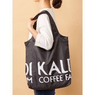 カルディ(KALDI)の◆KALDI カルディ◆エコバッグ◆人気のBLACK◆新品・未使用品◆(エコバッグ)