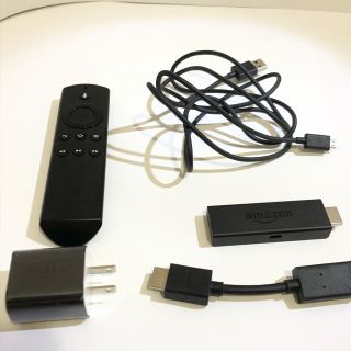 Amazon Fire TV アマゾン 音声認識リモコン　初期化済み　動作確認済(テレビ)