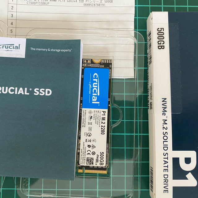 crucial CT500P1SSD8JP M.2 SSD 500GB 2