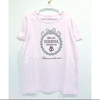 メゾピアノジュニア(mezzo piano junior)の【新品タグ付】メゾピアノ ロゴ入り 半袖 Tシャツ LL 165 淡いピンク(Tシャツ/カットソー)