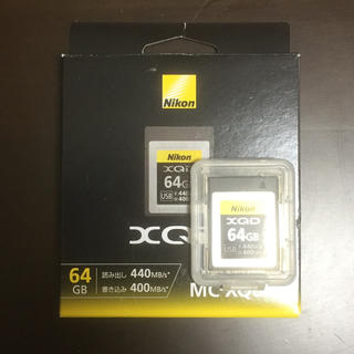 ニコン(Nikon)のXQD メモリーカード 64GB(PC周辺機器)