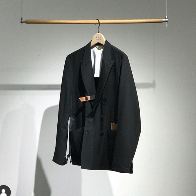 SUNSEA SNM BLUE Double breasted jacket - テーラードジャケット