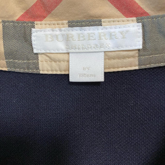 BURBERRY(バーバリー)のバーバリー  チルドレン　8y ポロシャツ キッズ/ベビー/マタニティのキッズ服男の子用(90cm~)(Tシャツ/カットソー)の商品写真