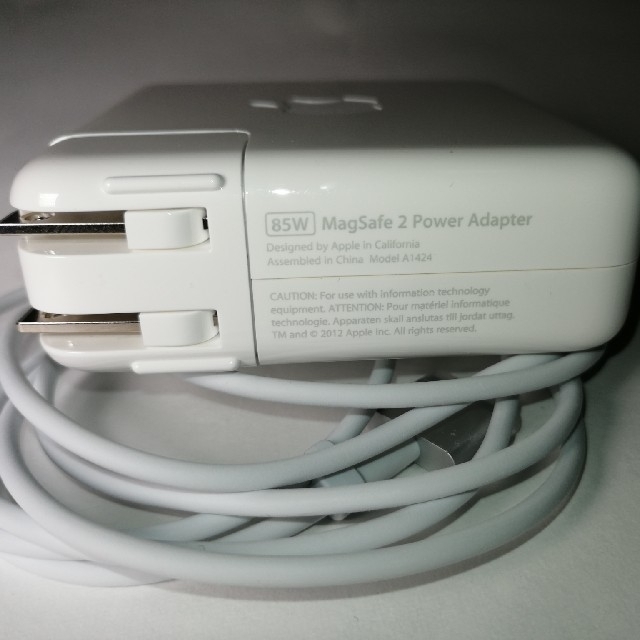 Apple - Apple Mac 純正電源85W MagSafe2 PowerAdapterの通販 by ...