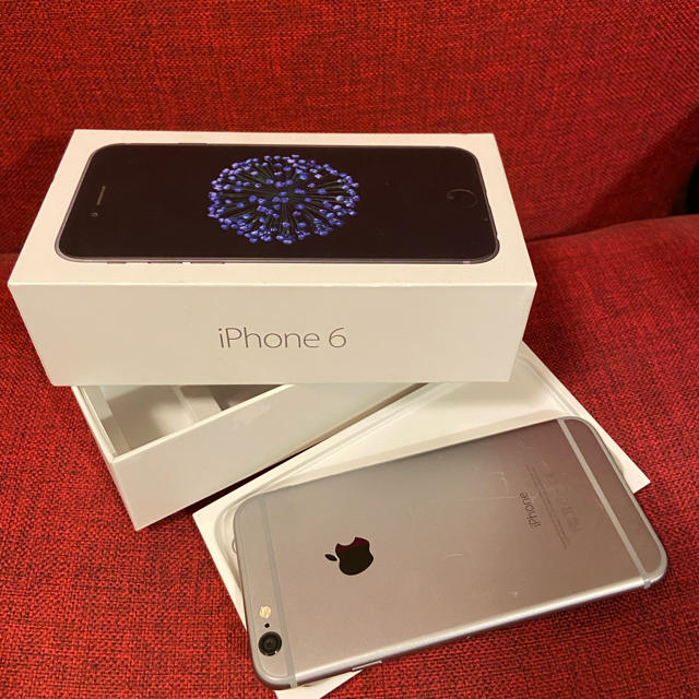 iPhone 6 Space Gray 64 GB Softbank