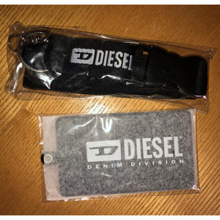 ディーゼル(DIESEL)のディーゼルネックストラップ&カードケース☆非売品 diesel(ネックストラップ)