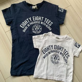 エイティーエイティーズ(88TEES)のうめぼし様専用 88tees Tシャツ 親子お揃い リンクコーデ 80 半袖夏服(Ｔシャツ)