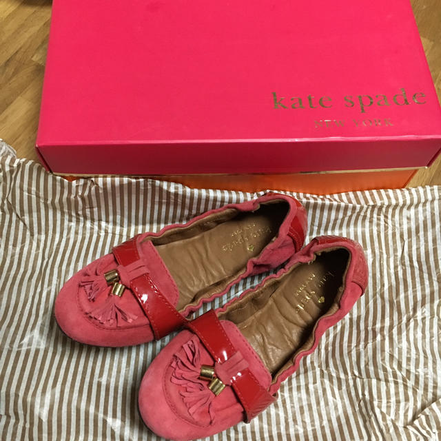 kate spade new york(ケイトスペードニューヨーク)のケイトスペード フラットシューズ レディースの靴/シューズ(ハイヒール/パンプス)の商品写真