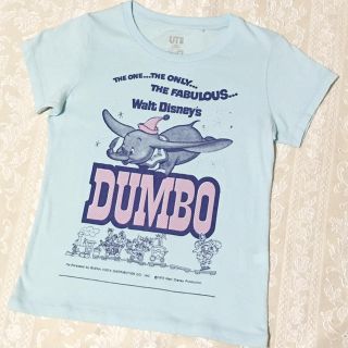 ユニクロ(UNIQLO)の新品未使用★空飛ぶダンボＴシャツ★130cm(Tシャツ/カットソー)