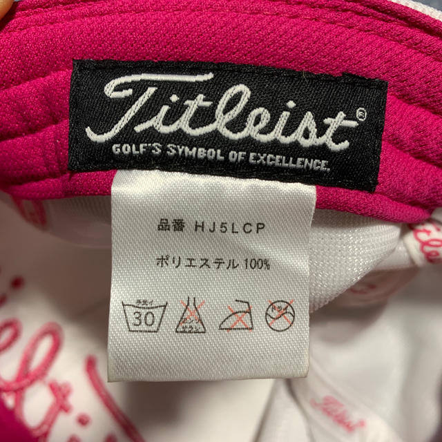 Titleist(タイトリスト)のタイトリスト　ゴルフキャップ レディースの帽子(キャップ)の商品写真