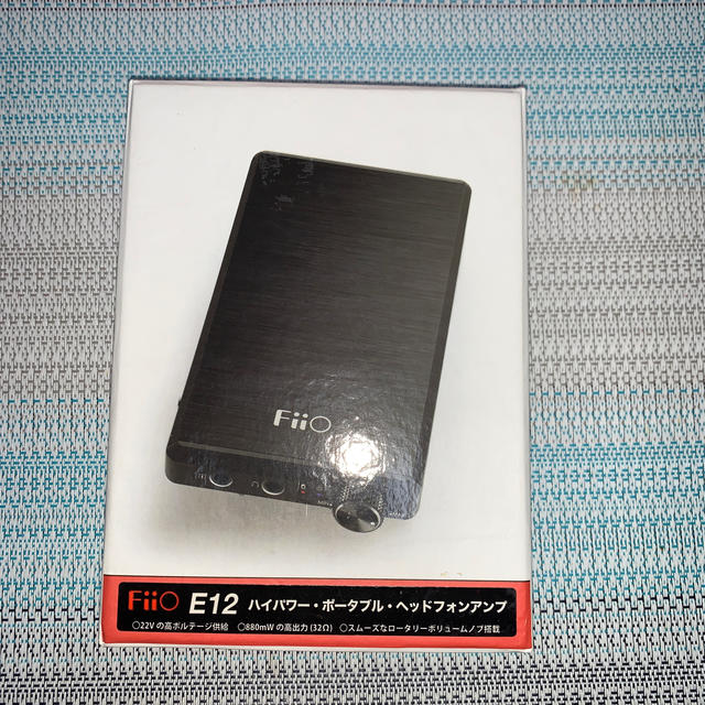 【掘出し物】fiio E12 ハイパワー・ポータブル・ヘッドホンアンプ