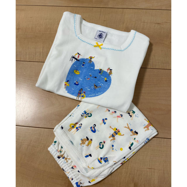 PETIT BATEAU(プチバトー)のプチバトー　パジャマ キッズ/ベビー/マタニティのキッズ服女の子用(90cm~)(パジャマ)の商品写真