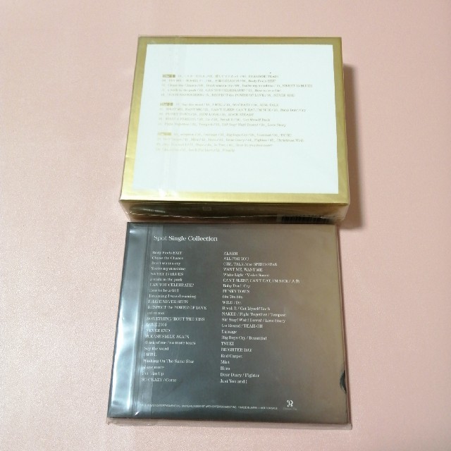 【新品】Finally 初回盤 ＆ Spot Single collection エンタメ/ホビーのCD(ポップス/ロック(邦楽))の商品写真