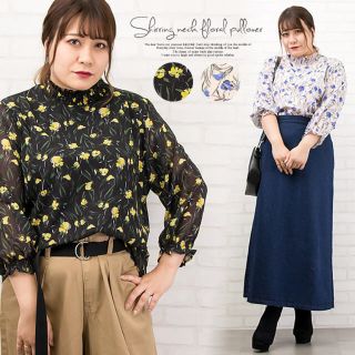 クレット(clette)のシフォンブラウス(シャツ/ブラウス(長袖/七分))