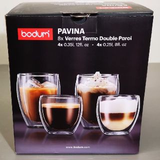 ボダム(bodum)のBODUM PAVINA ボダム バヴィール　ダブルウォール グラス(グラス/カップ)