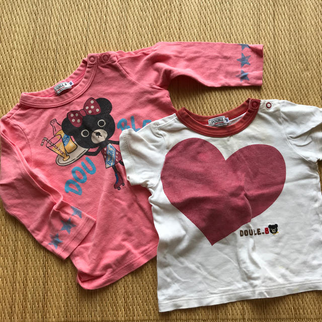 DOUBLE.B(ダブルビー)の2点セット キッズ/ベビー/マタニティのキッズ服男の子用(90cm~)(Tシャツ/カットソー)の商品写真