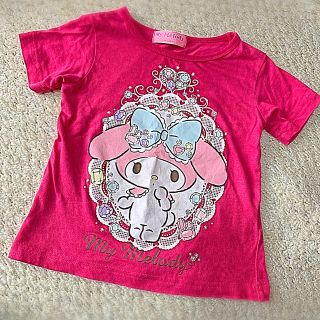 マイメロディ(マイメロディ)のsize10☆ サンリオ マイメロ 女の子 Tシャツ(Tシャツ/カットソー)