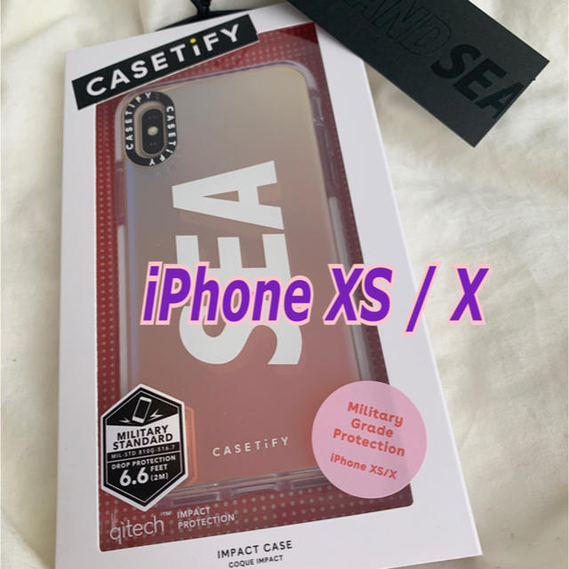 【WIND AND SEA × CASETiFY】iPhoneケース　XS X